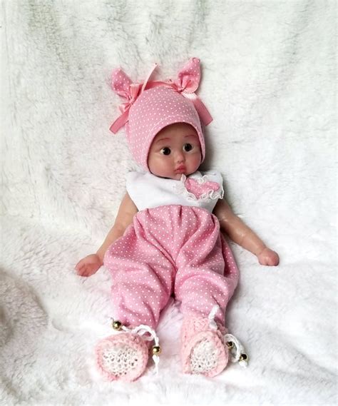 Full Body Silicone Baby Asel 94 Inch Painted Eyes Open Mini