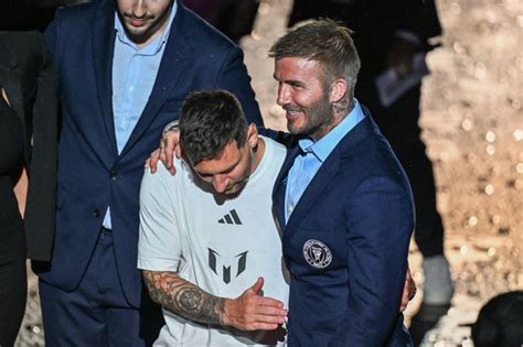 David Beckham Compares Signing Lionel Messi To Playing For Manchester