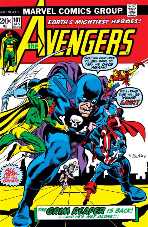 Avengers Vol 1 107 Marvel Database Fandom