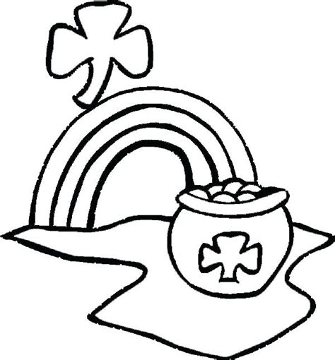 Pot of Gold Coloring Pages - Best Coloring Pages For Kids