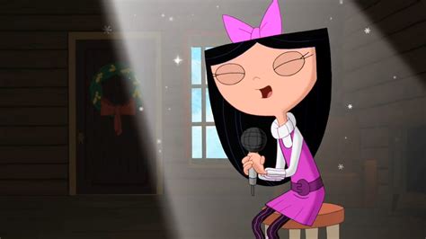 Image Isabella Singing Let It Snow Image34 Phineas And Ferb