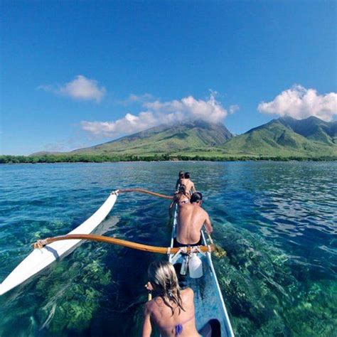 Hawaiian Outrigger Canoe Tour In 2020 Outrigger Canoe Canoe Tours