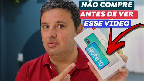 NÃo Compre Xiaomi Redmi Note 10 Antes De Ver Esse VÍdeo O Meu Chegou Comprei No Paraguai Youtube