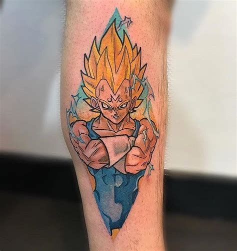 Vegeta tattoo done by @gerardo.tattoos visit @animemasterink for the best anime tattoos! Majin vegeta tattoo done by @michelabottin. To submit your work use the tag #gamerink And don't ...