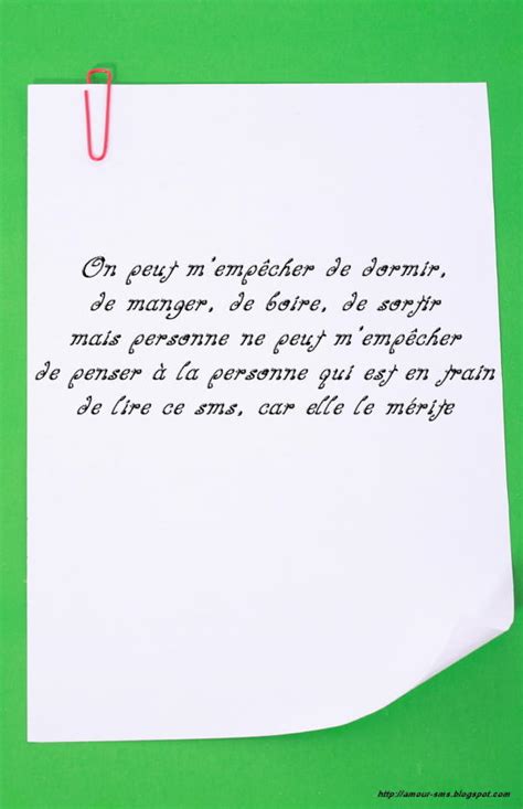 Lettre Damour Amour Sms
