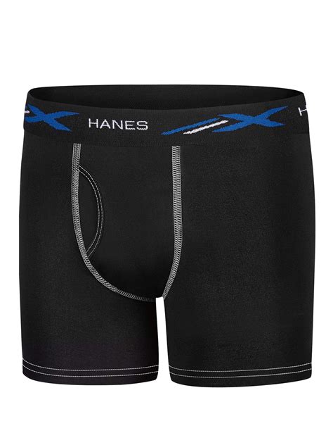 Hanes Boys X Temp Active Cool Boxer Brief 5 Pack