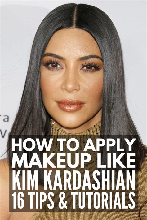 16 Kim Kardashian Makeup Tutorials Products And Beauty Secrets Kim