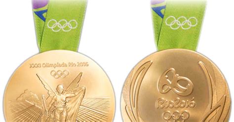 Rio De Janeiro 2016 Olympic Medals Design History Photos