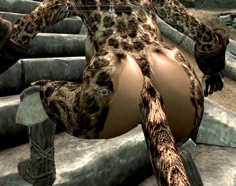 Another Nude Khajiit Human Hybrid For Cbbe V And Chsbhc