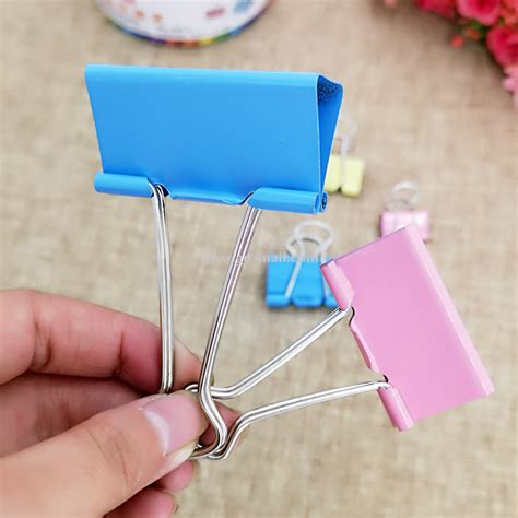 Colored Binder Clips Gd Mall