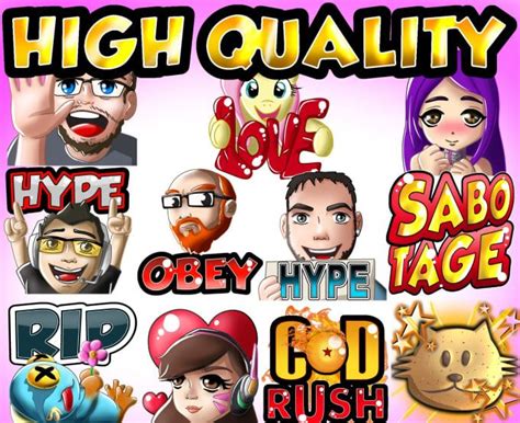 The top shared emotes across all of betterttv. Create twitch emotes in high quality for your subs by Damdsn