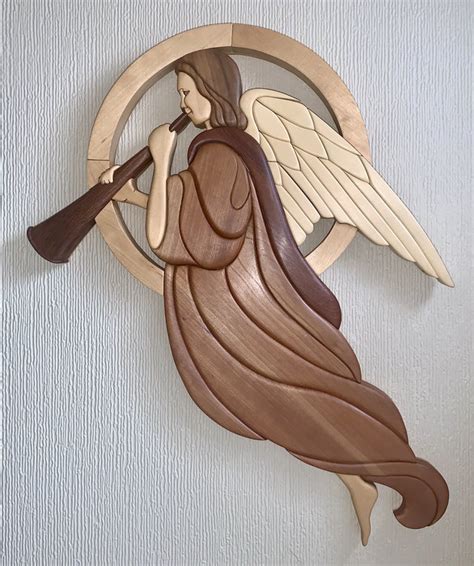 Tis The Season Intarsia Angel By Kwbaughb