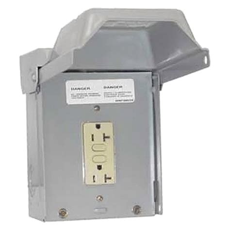 Midwest Electric® U010010 20 Amp Outlet Box With Gfci