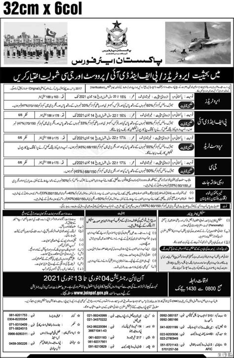 A completed daad application form. Pakistan Air Force Latest December Airman Jobs 2021 Government Jobs
