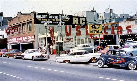 Four Fun Friday Kodachrome Car Photographs No 292 American Classic Cars Old Classic Cars 1958