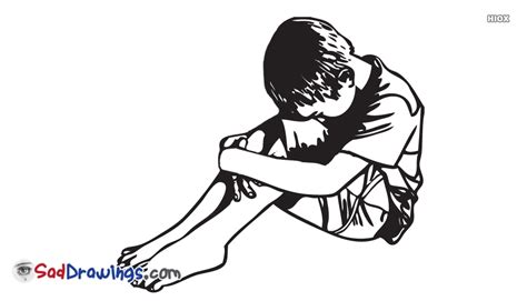 Sad Child Illustration Download Illustration 2020
