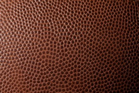 American Football Leather Texture For Sports Background Stock Photo