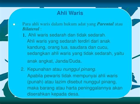 Ppt Ahli Waris Powerpoint Presentation Free Download Id4151457