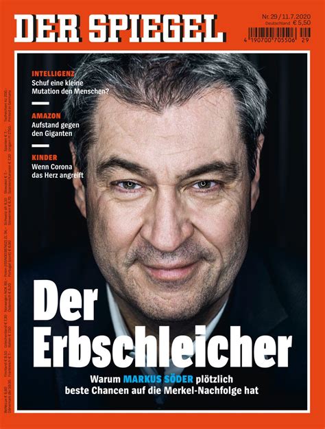 markus söder auf dem nicht gedruckten spiegel cover kann er kanzlerin der spiegel