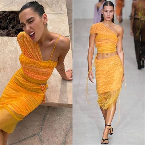 Anesa is very close with lipa and often accompanies her to various ceremonies. Dua Lipa In Supriya Lele @ Instagram August 22, 2020 ...