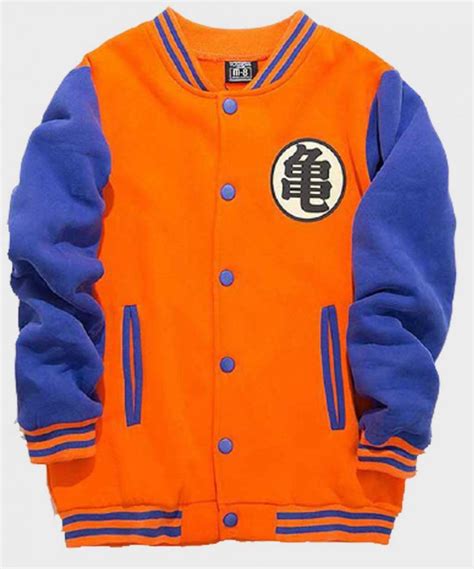 Dragon ball is a japanese manga series, written and illustrated by akira toriyama.the story follows the adventures of son goku, a child who goes on a lifelong journey beginning with a quest for the seven mystical dragon balls. Dragon Ball Z Goku Jacket | Goku Letterman Jacket - Danezon