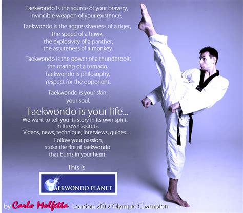 Taekwondo Famous Quotes Quotesgram