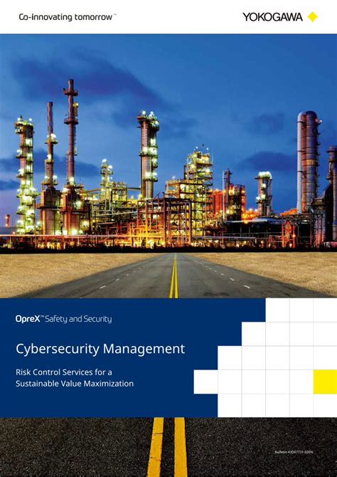 Pdf Cybersecurity Management Yokogawa Dokumentips