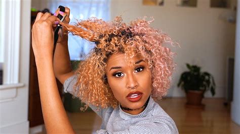 Easiest Way To Cut Curly Hair At Home The Dry And Wet Cut Method Youtube