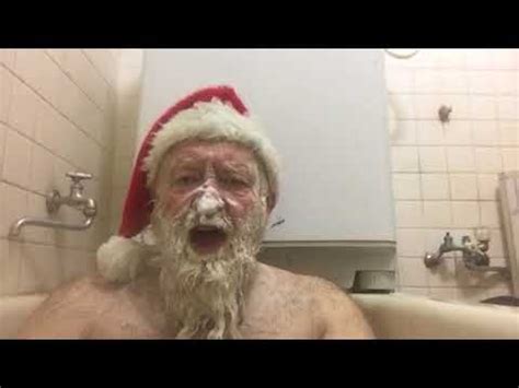 Naked Santa In Trouble In The Bath Youtube