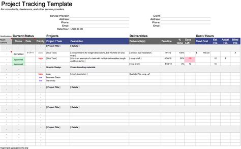 Multiple Project Tracking Template Excel Top Form Templates Free