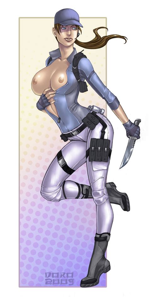 Rule 34 Capcom Female Female Only Human Jill Valentine Resident Evil