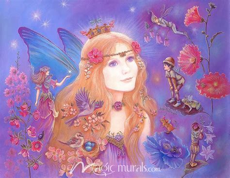 The Fairy Queen Wallpaper Wall Mural By Magic Murals
