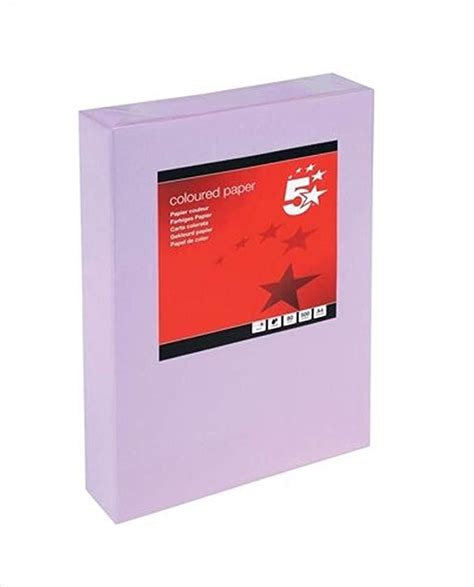 5 Star 936300 Coloured Copier Paper Multifunctional Ream Wrapped 80gsm