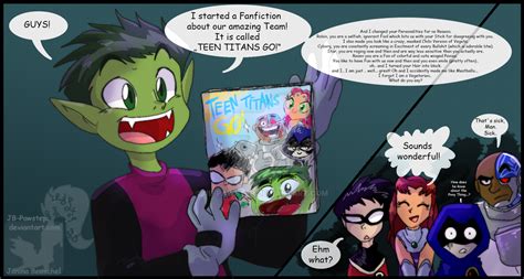 Teen Titans Go The Fanfiction By Jb Pawstep On Deviantart