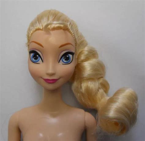 Disney Princess Snow White Barbie Nude Doll Short Flip Tru Wedding