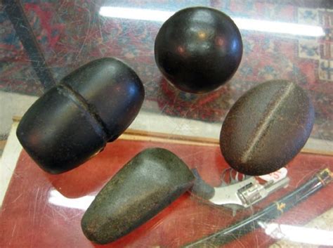 324 Four Native American Indian Artifacts Stone Game