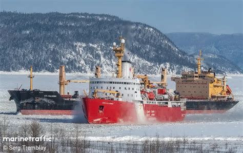 Ship Louis Sst Laurent Icebreaker Registered In Canada Vessel