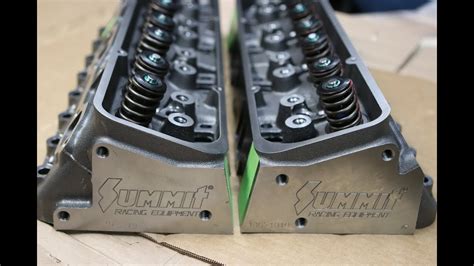 Summit Heads For Sbc 350 Unboxing Youtube