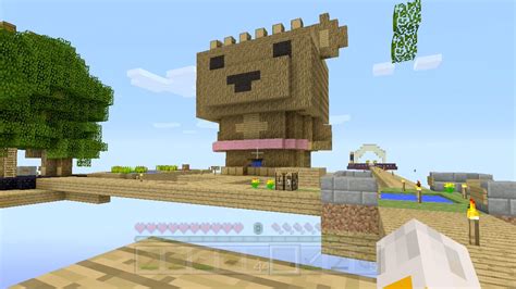 Stampylonghead And Sqaishey Quack Minecraft Xbox Sky Den