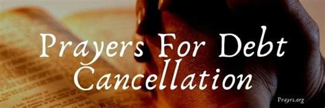 5 Holy Prayers For Debt Cancellation Prayrs