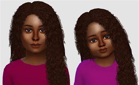 Kids Toddlers Sims Hair Sims Baby Sims 4 Toddler