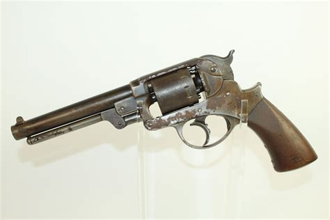 Antique Civil War Eben Starr 1858 Double Action Army Revolver 013