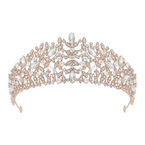 Buy Sweetv Tiaras And Crowns For Women Rose Gold Wedding Tiara For