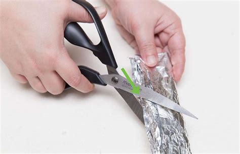 Sharpen Scissors With Aluminum Foil Wikihow Natural Cleaning Recipes
