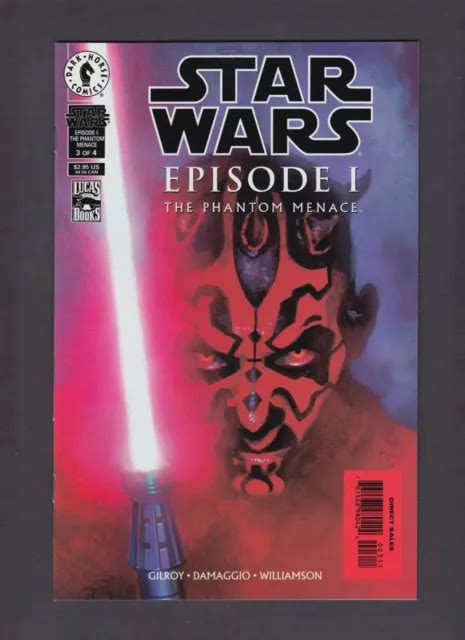 Star Wars Episode I The Phantom Menace 3 Dark Horse Comics 1999 1st