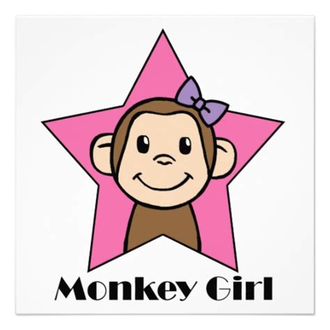 Girl Monkey Cartoon Clipart Panda Free Clipart Images