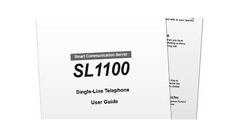 NEC SL1100 Software & Downloads: NEC SL1100 Distributors.com