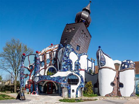 This Hundertwasserhaus In Abensberg Was Constructed By Peter Pelikan A Longtime Friend Of