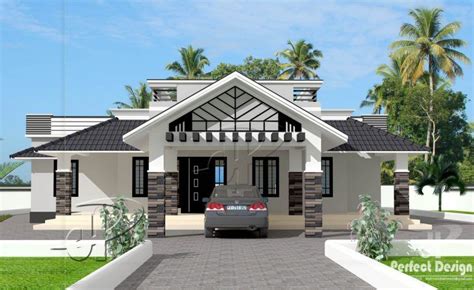 Single storey 3 bedroom house plans in kerala. 1592 Square Feet 3 Bedroom Single Floor Home Design and ...