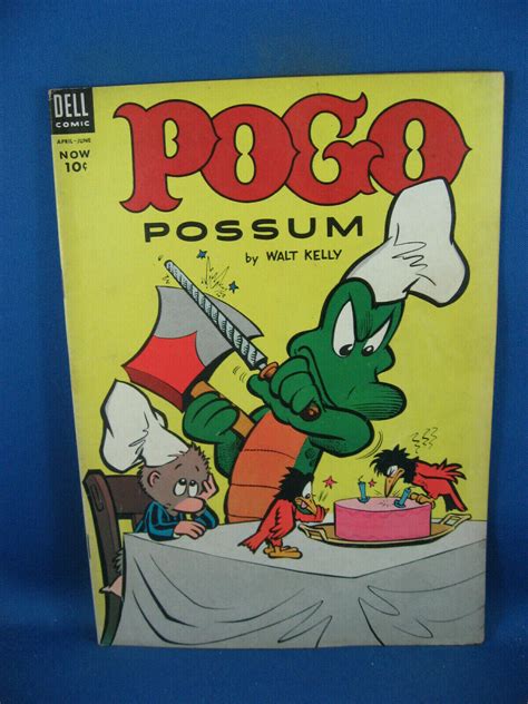 Pogo Possum 16 F Walt Kelly Last Issue 1954 Comic Books Golden Age